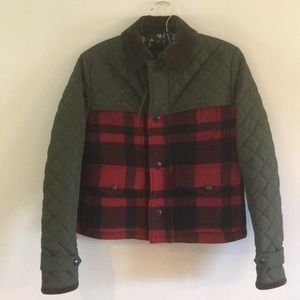 Polo Ralph Lauren Boiled Wool and Quilted Jacket